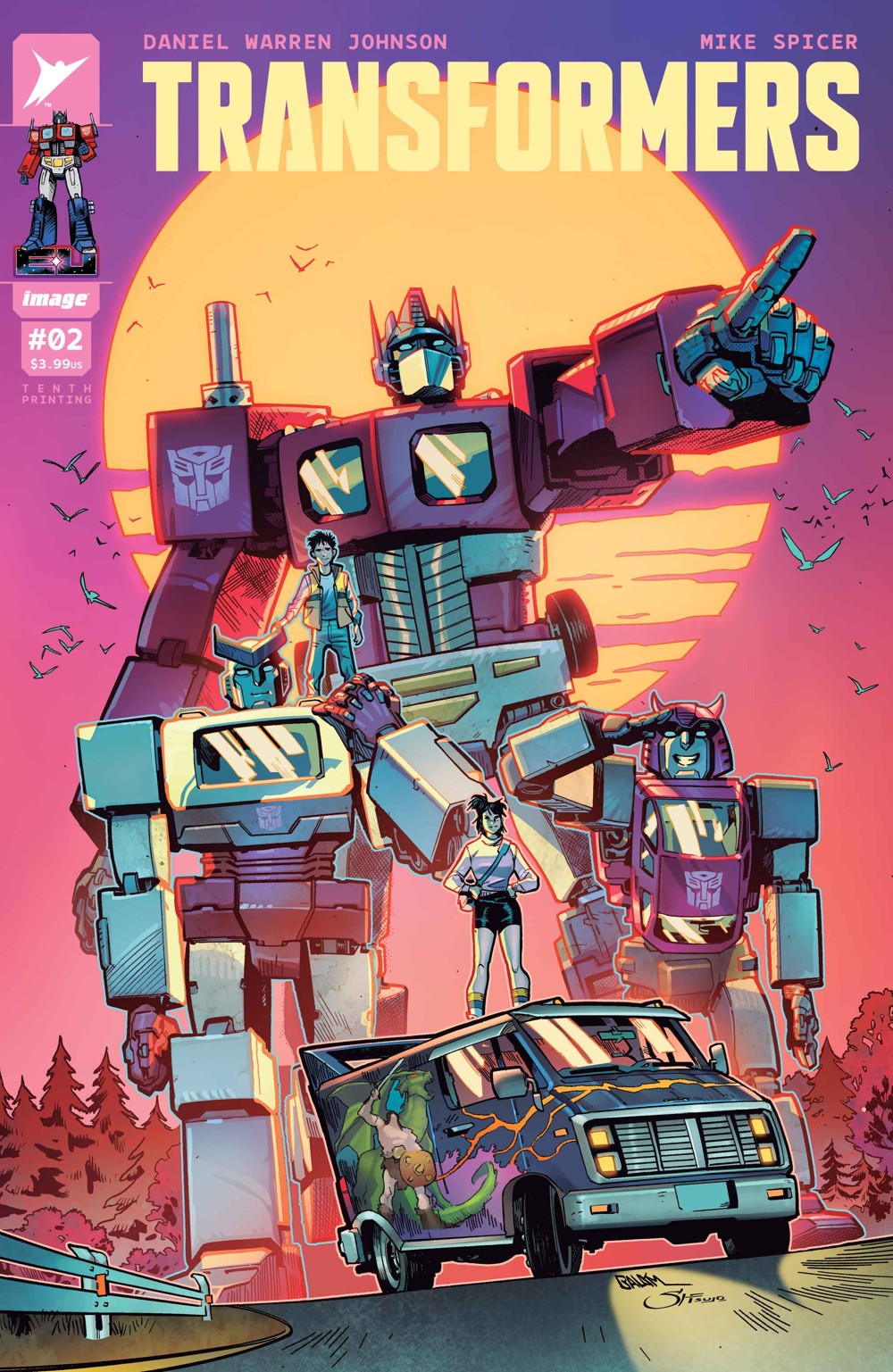 Transformers #2 (10th Printing Cover F Enid Balam & Fernando Sifuentes)