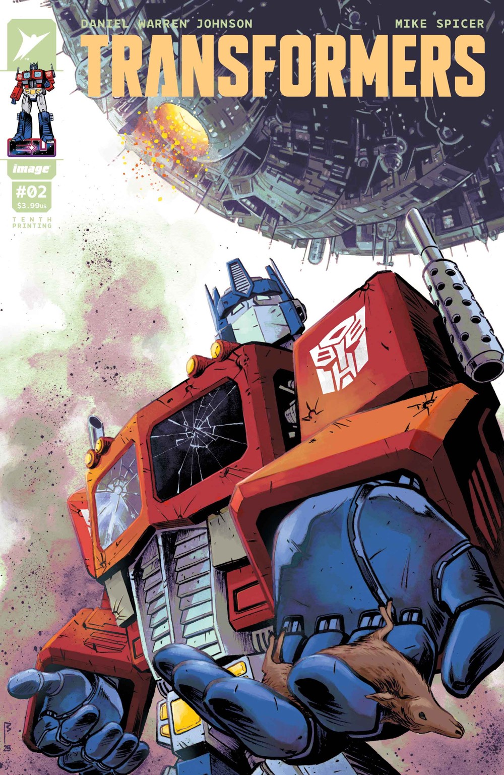 Transformers #2 (10th Printing Cover H Fernando Blanco)