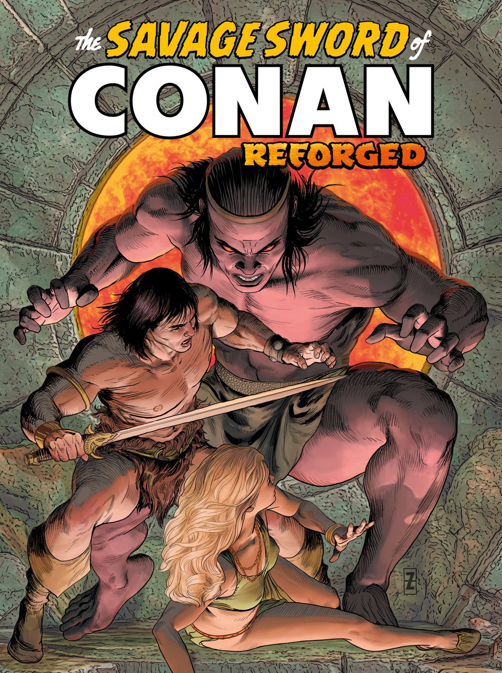 Savage Sword Of Conan Reforged #2 (Cover C Patrick Zircher Foil Variant)