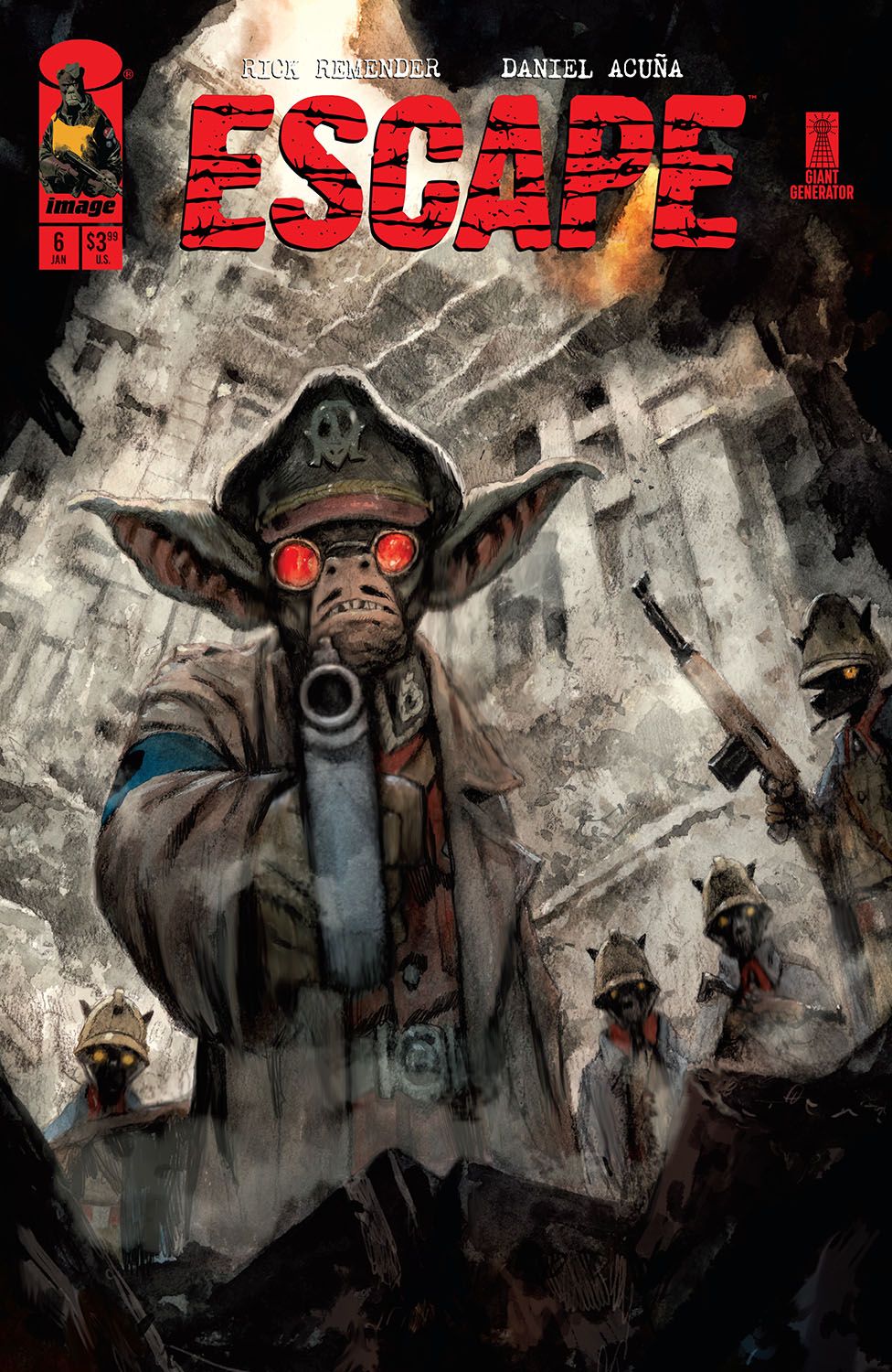 Escape #6 (Cover B Niko Henrichon)