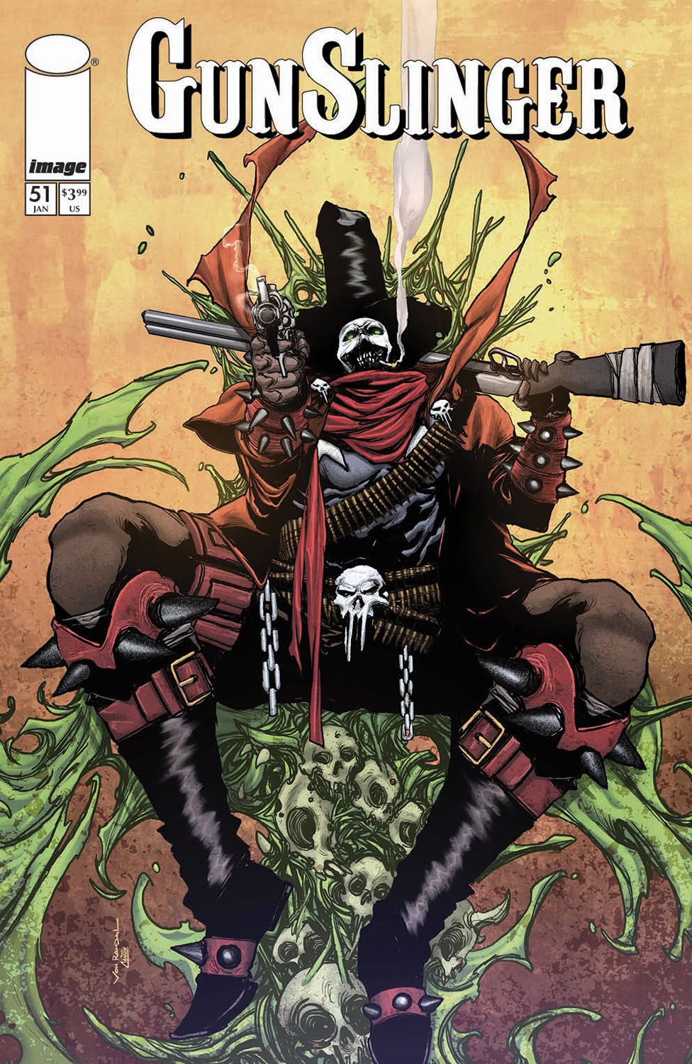 Gunslinger Spawn #51 (Cover B Von Randal)