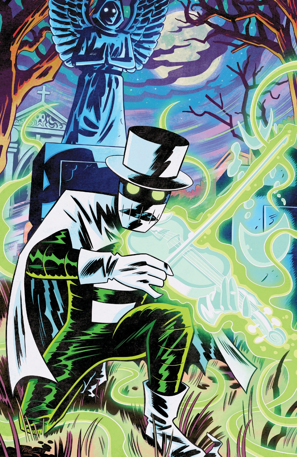 Spirit Of The Shadows #1 (Of 5)(Cover E Nick Cagnetti Full Art Variant)