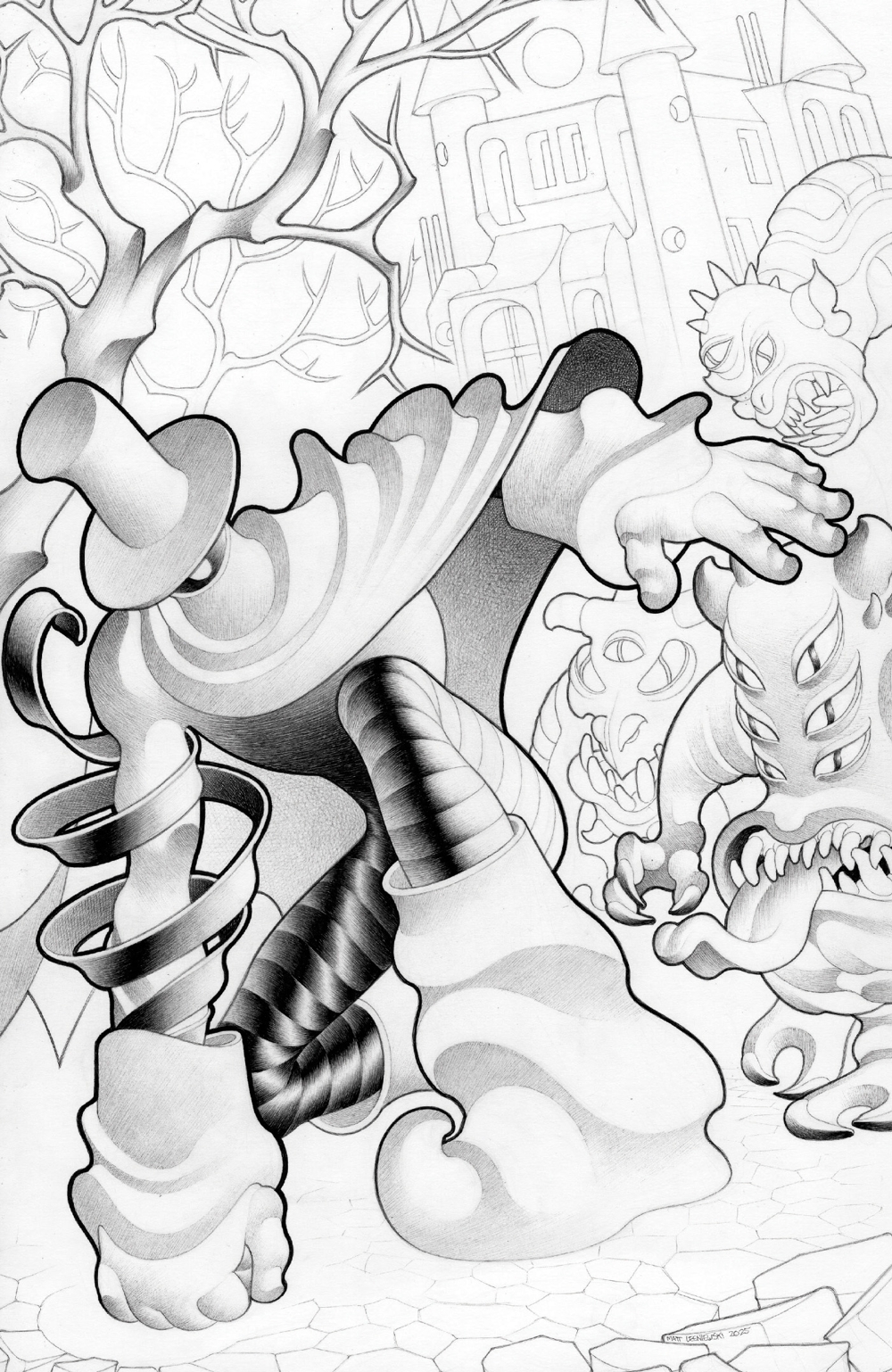 Spirit Of The Shadows #1 (Of 5)(Cover F Matt Lesniewski Black & White Variant)