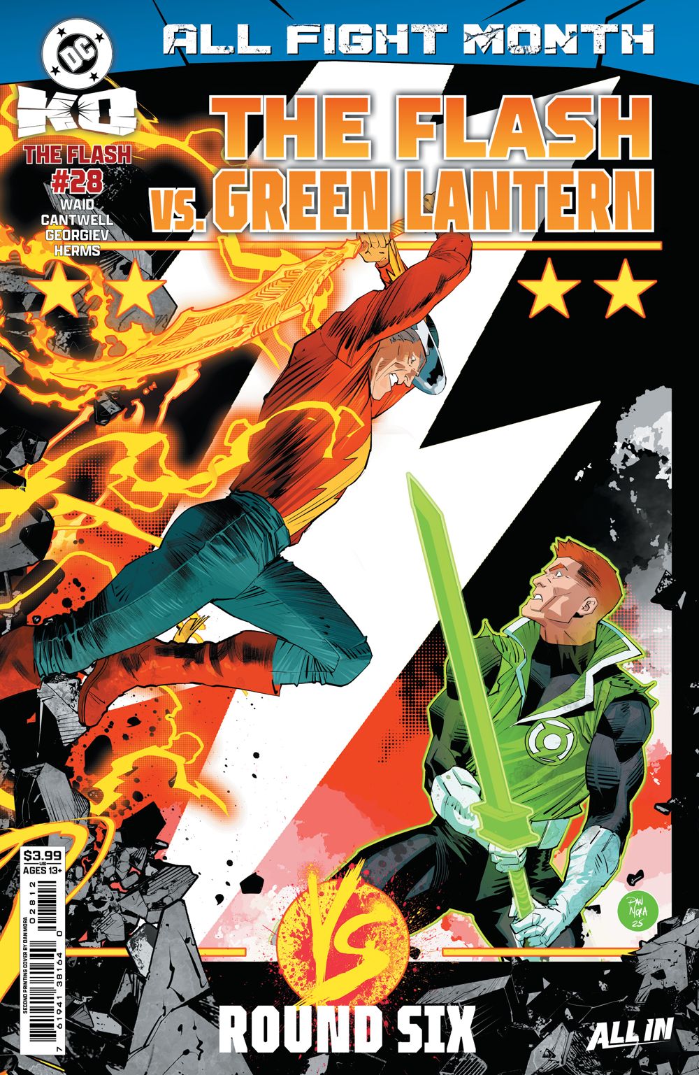 Flash #28 (2nd Printing Cover A Dan Mora)(DC K.O.)