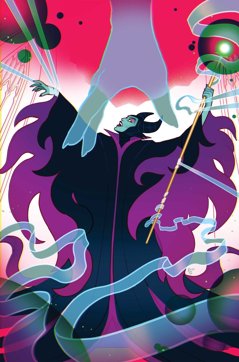 Disney Villains Maleficent #5 (Cover H Paulina Ganucheau Full Art Variant)