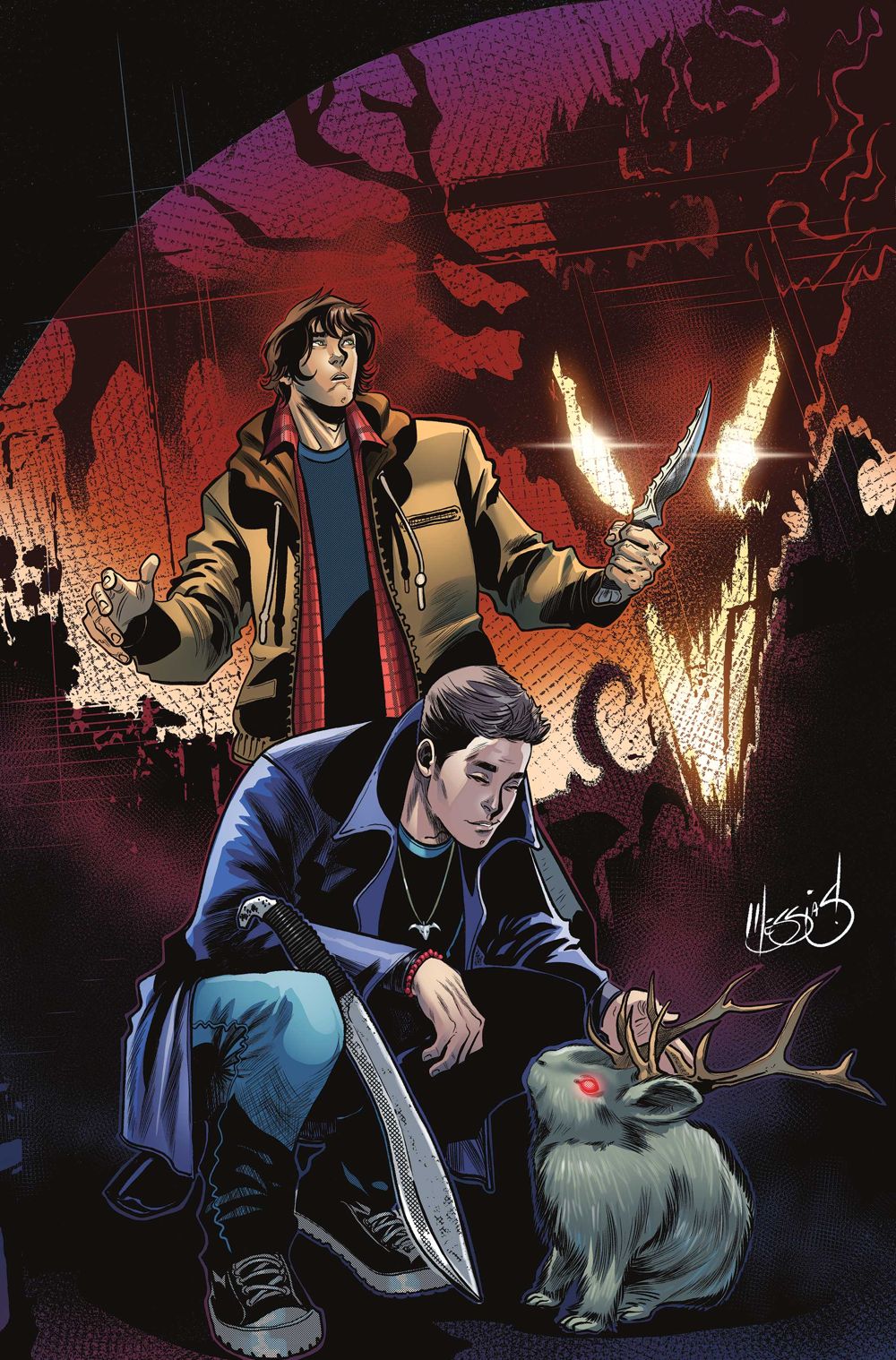 Supernatural #5 (Cover G Eder Messias Full Art Variant)