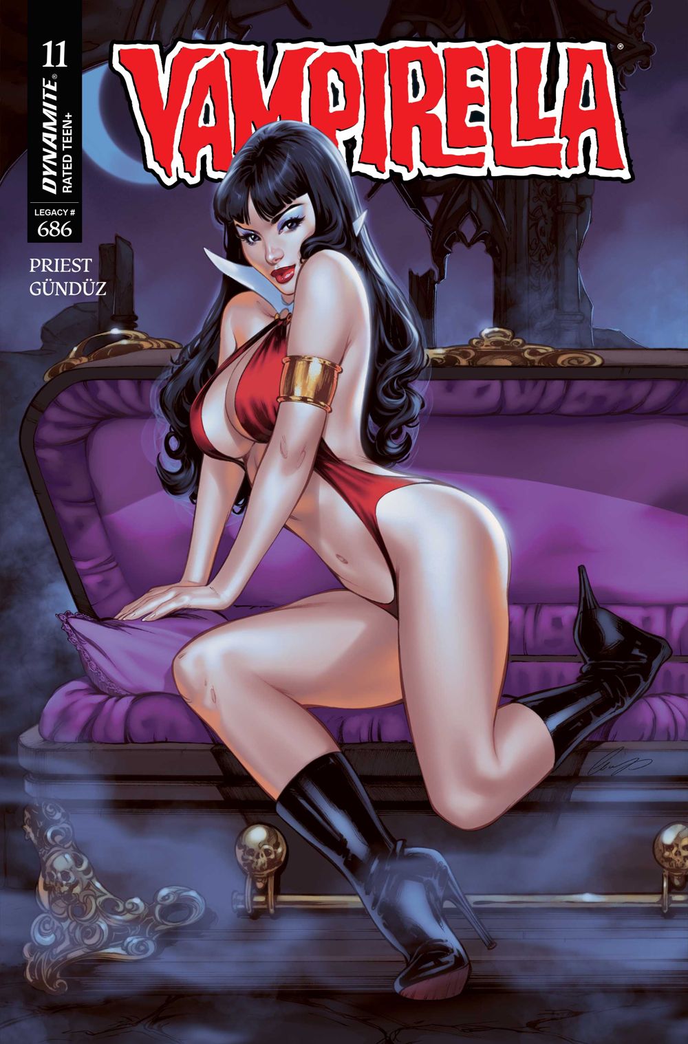 Vampirella Volume 7 #11 (Cover D Elias Chatzoudis)