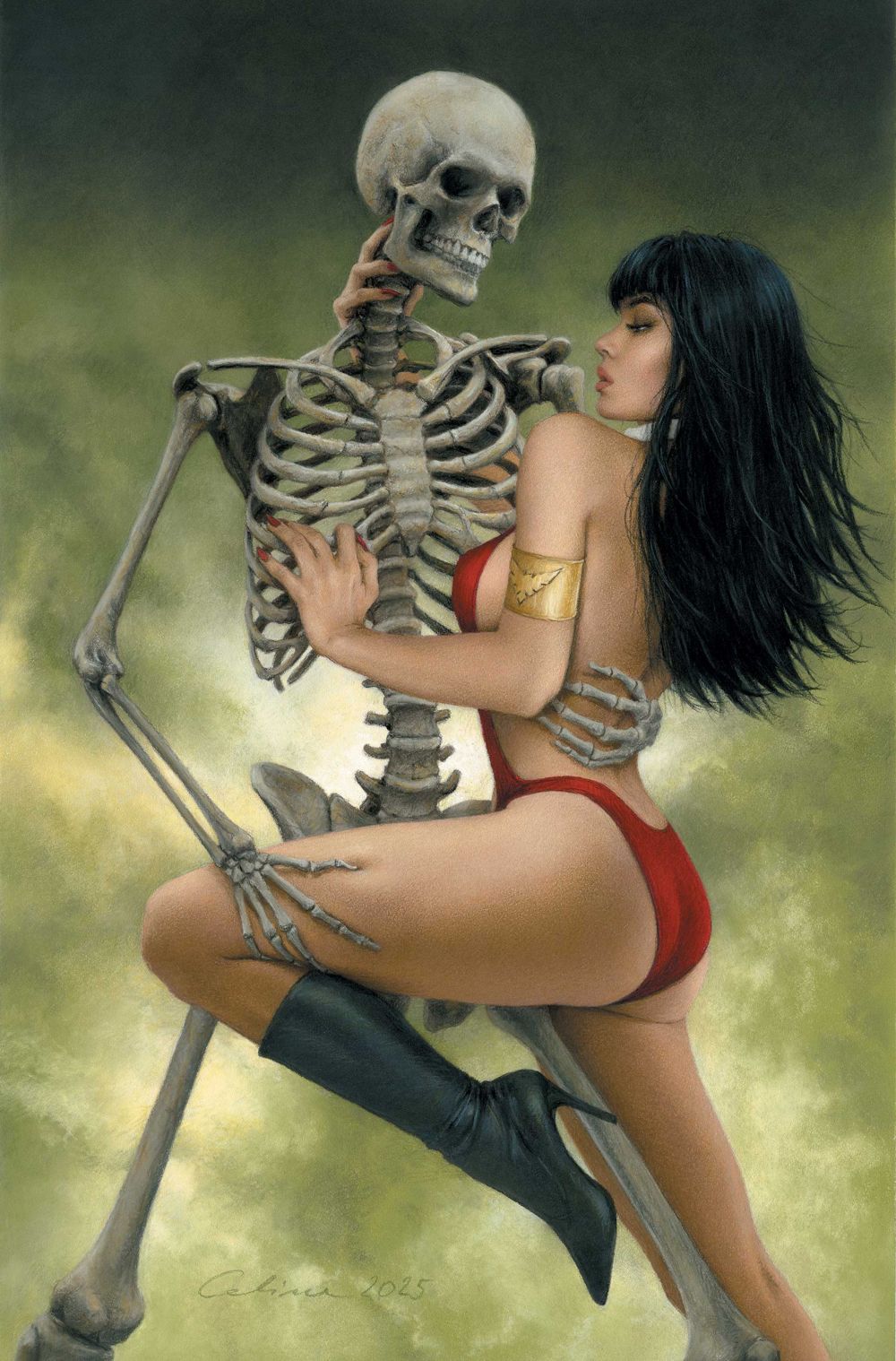 Vampirella Volume 7 #11 (Cover J Celina Full Art Variant)