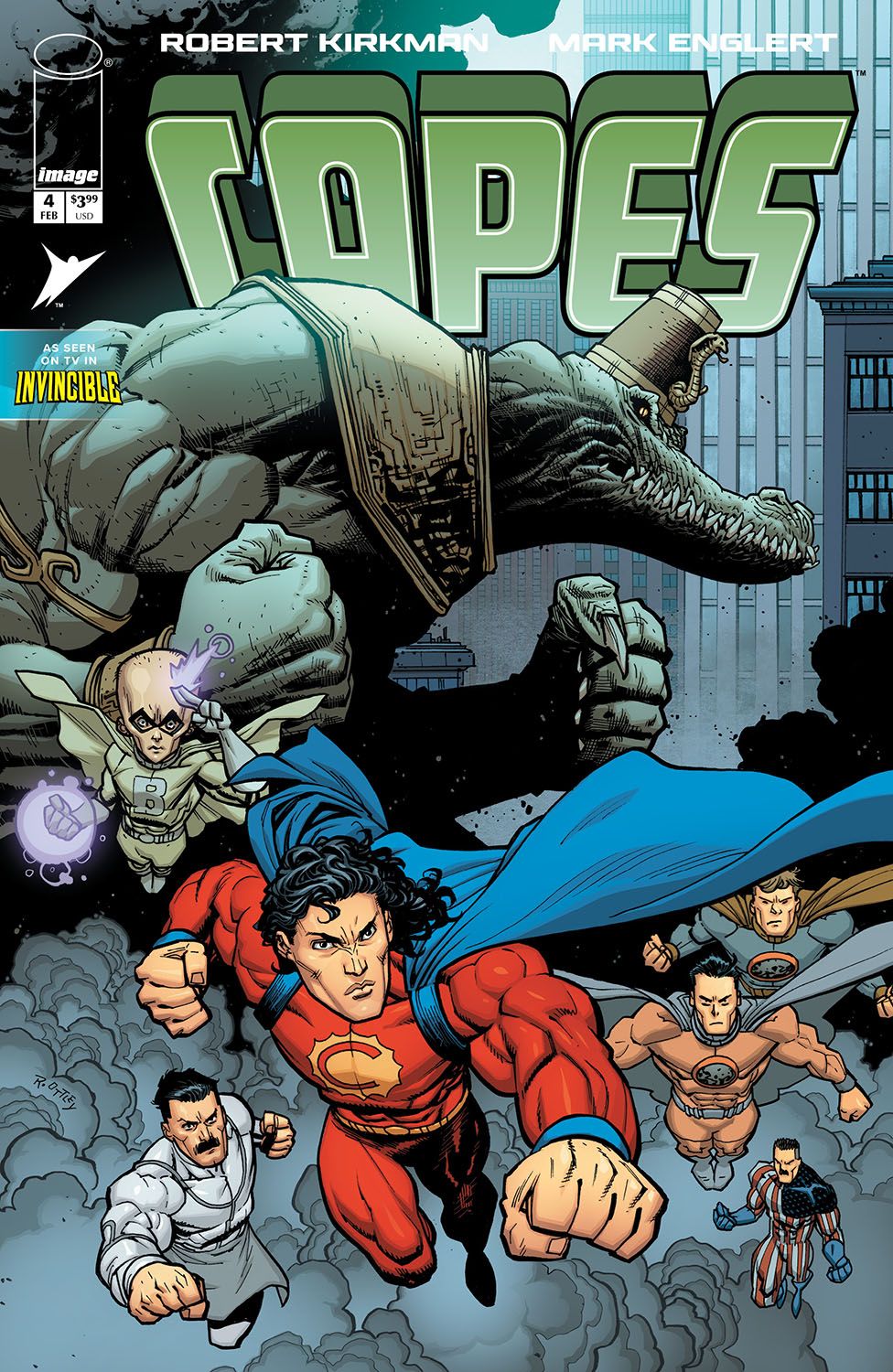 Capes #4 (Cover A Ryan Ottley & Dave McCaig)(Invincible Universe)