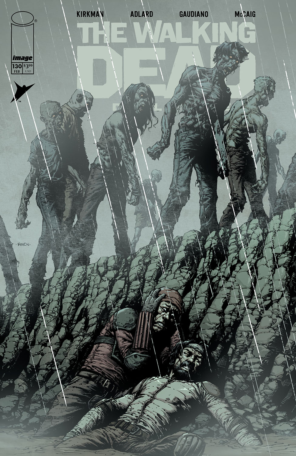 Walking Dead Deluxe #130 (Cover A David Finch & Dave McCaig)