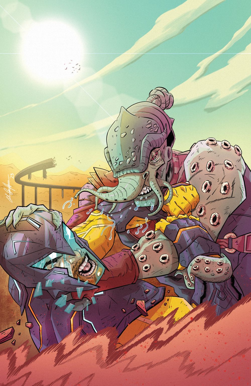 Valiant Beyond The X-O Manowar #6 (The God Hunt #2)(Cover C Griffin Full Art Variant)