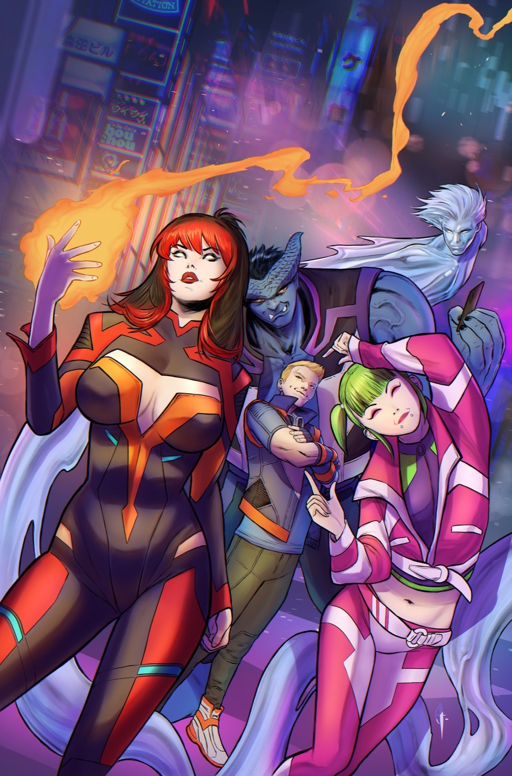 Valiant Beyond All-New Harbinger #5 (It Never Stops #2)(Cover C Andres Ponce Full Art Variant)