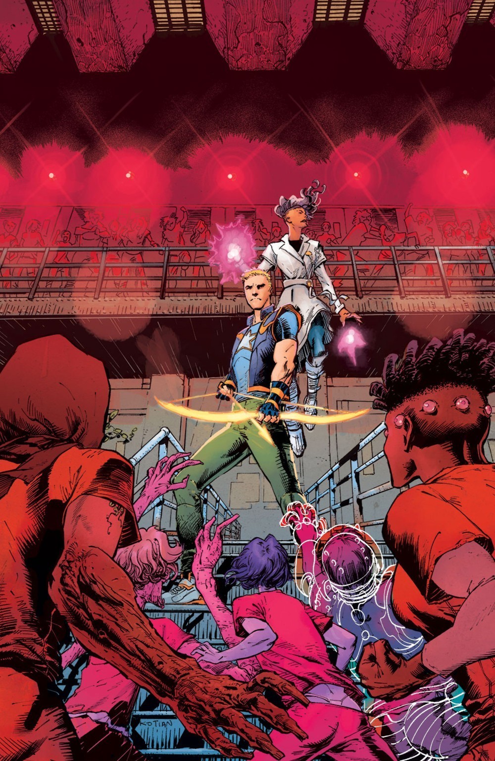 Valiant Beyond All-New Harbinger #5 (It Never Stops #2)(Cover D Sid Kotian Full Art Variant)