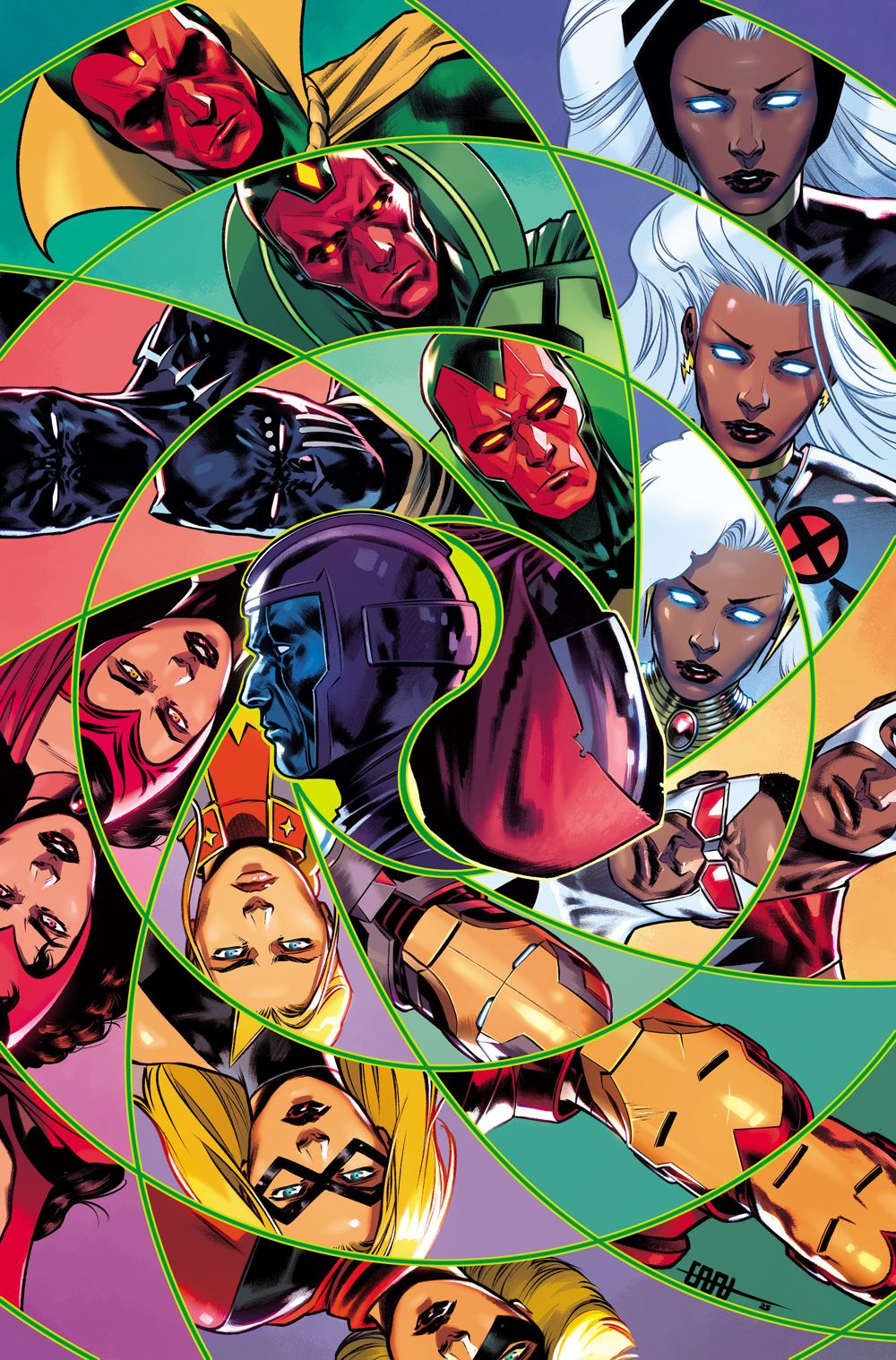 Avengers #34 (Cover H Cafu Full Art Variant)