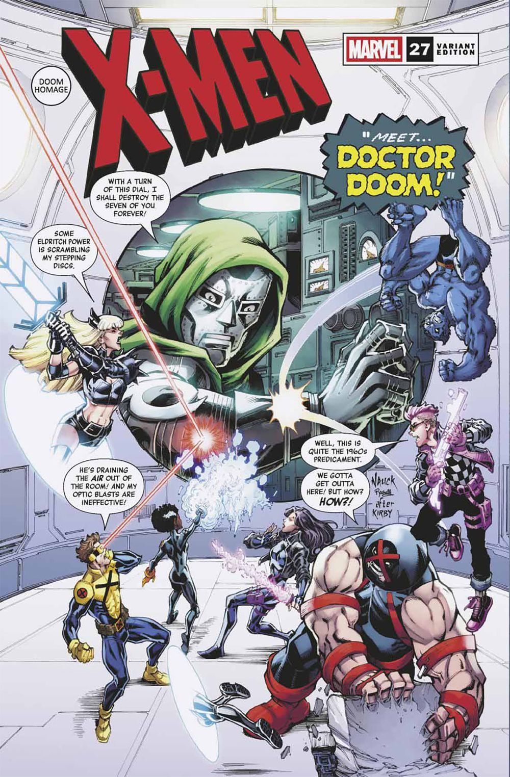 X-Men #27 (Cover C Todd Nauck Doom Homage Variant)
