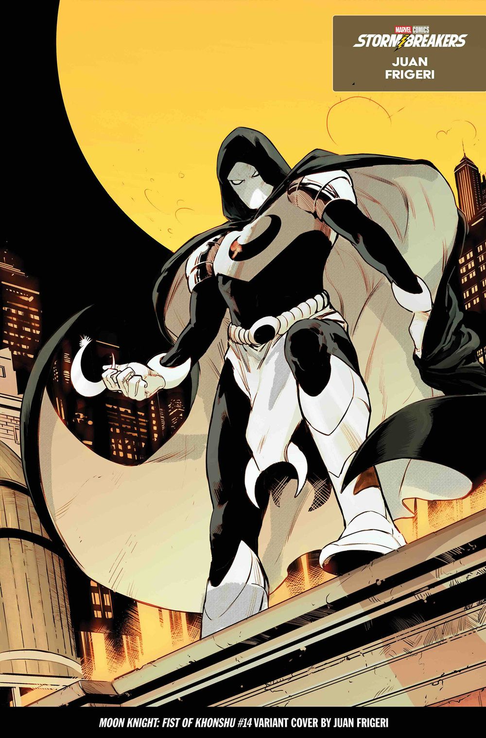 Moon Knight Fist Of Khonshu #14 (Cover B Juan Frigeri From The Chaos A Costume Variant)