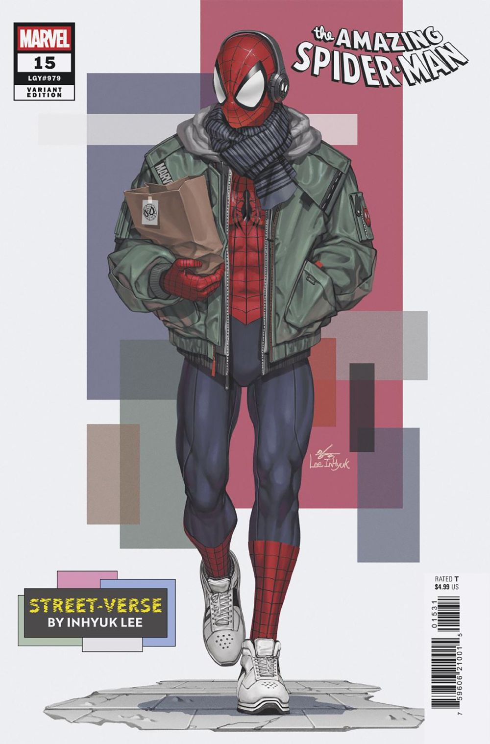 Amazing Spider Man #15 (Cover C InHyuk Lee Street-Verse Variant)