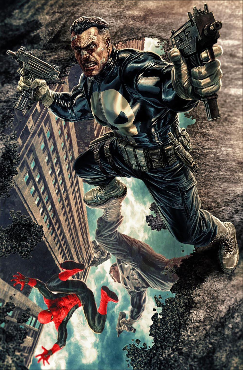 Amazing Spider-Man #19 (Cover E Lee Bermejo Amazing Visions Full Art Variant)