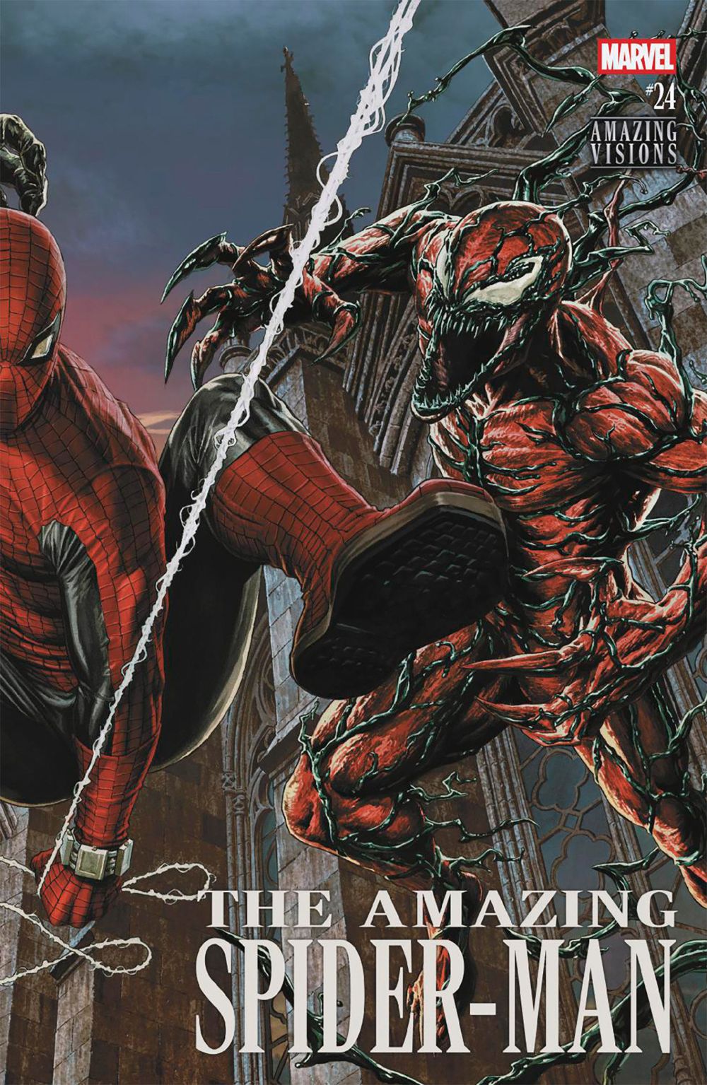 Amazing Spider-Man #24 (Cover B Lee Bermejo Amazing Visions Variant)(Death Spiral)