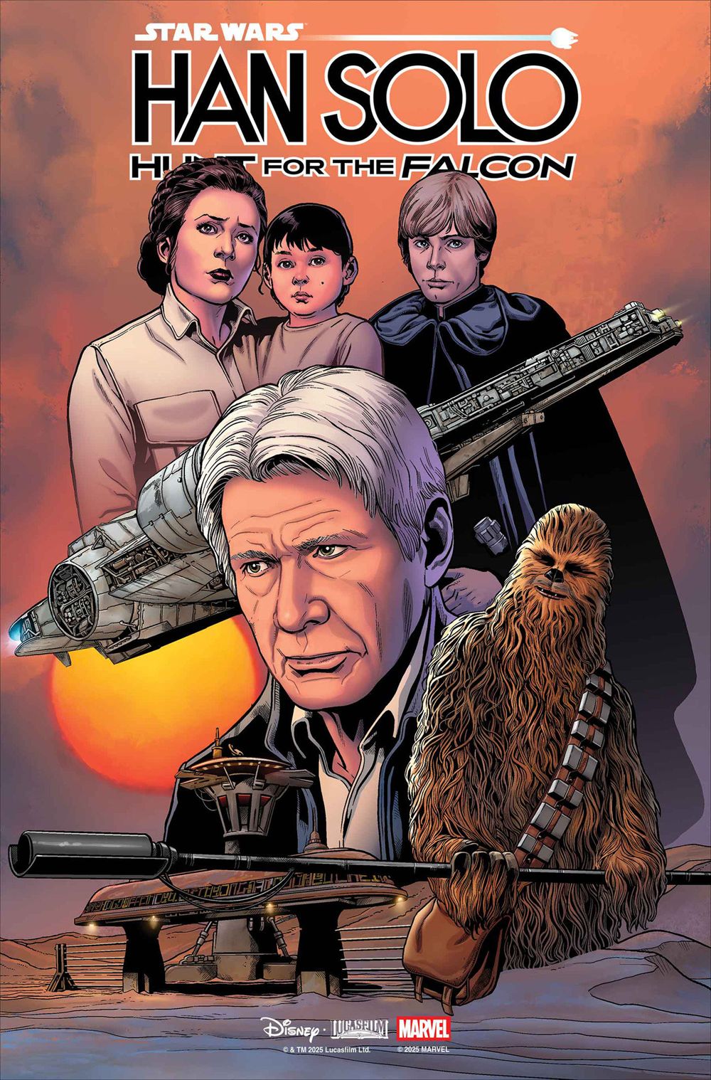 Star Wars Han Solo Hunt For The Falcon #5 (Of 5)(Cover A Ramon Rosanas)
