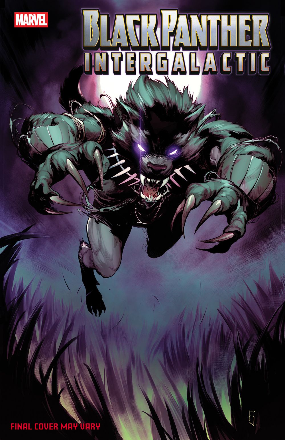Black Panther Intergalactic #4 (Cover B Juan Frigeri Marvel Monster Variant)