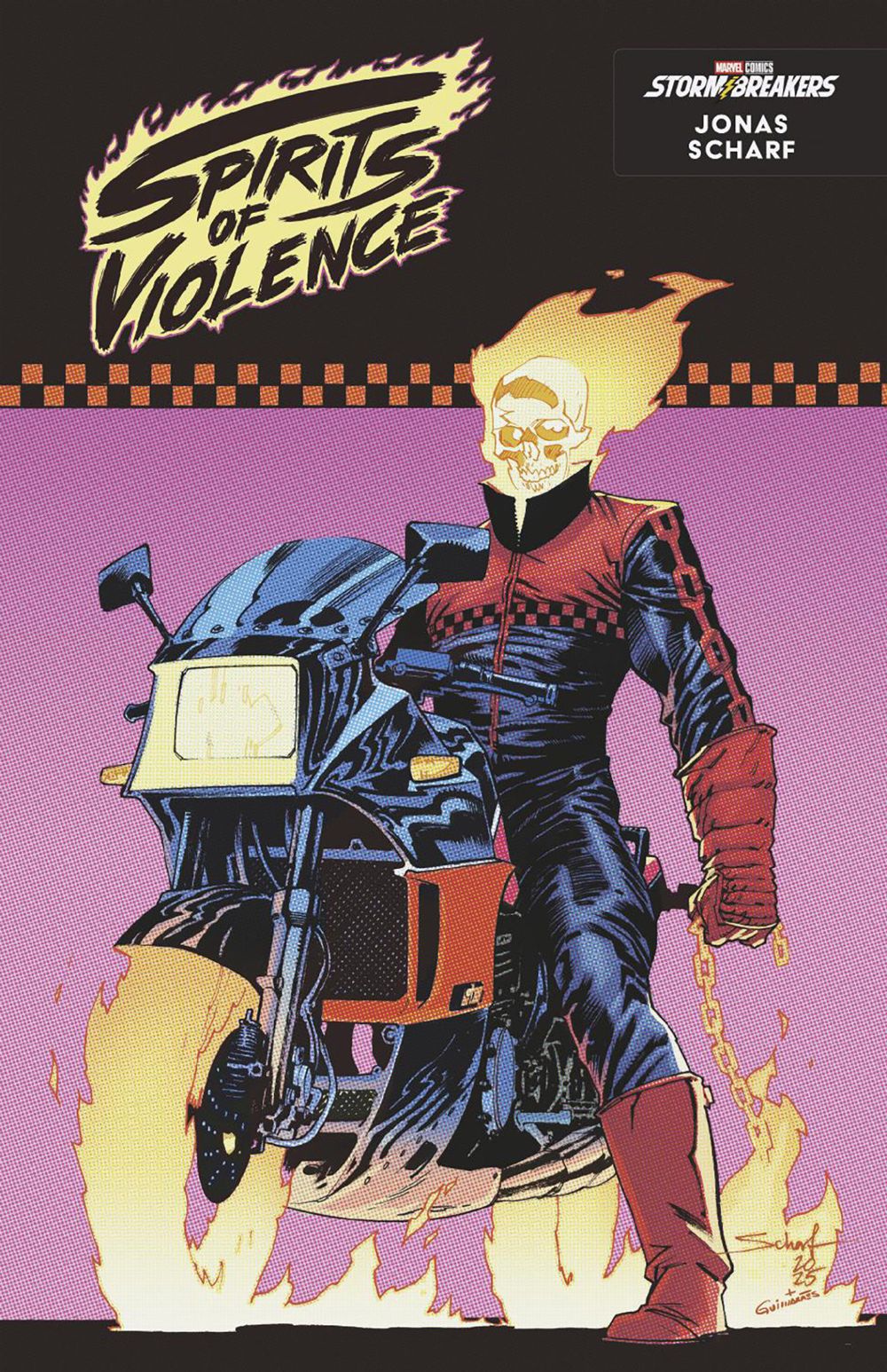 Spirits Of Violence #2 (Of 5)(Cover C Jonas Scharf From The Chaos A Costume Variant)