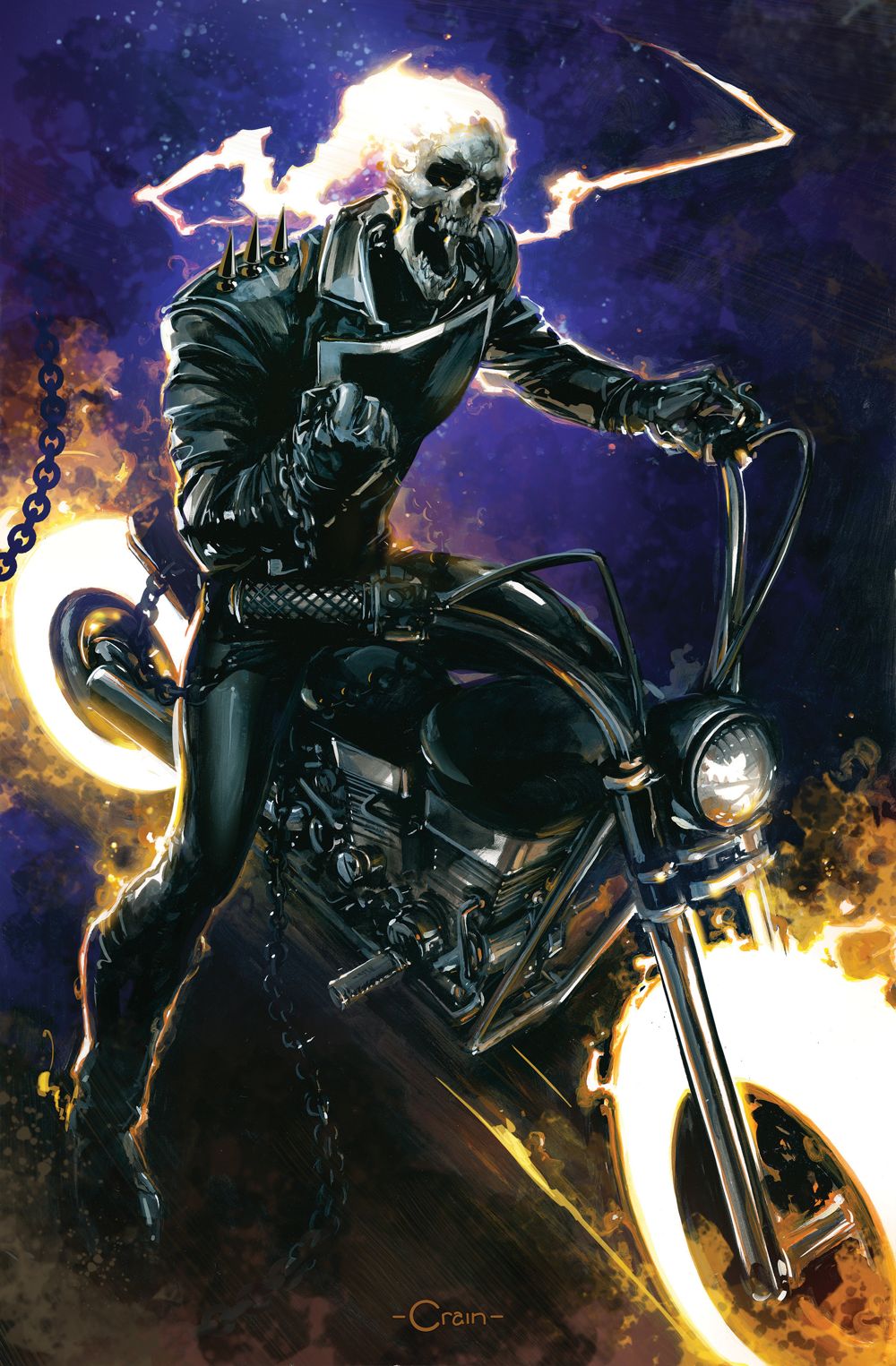 Spirits Of Violence #4 (Of 5)(Cover D Clayton Crain Full Art Variant)
