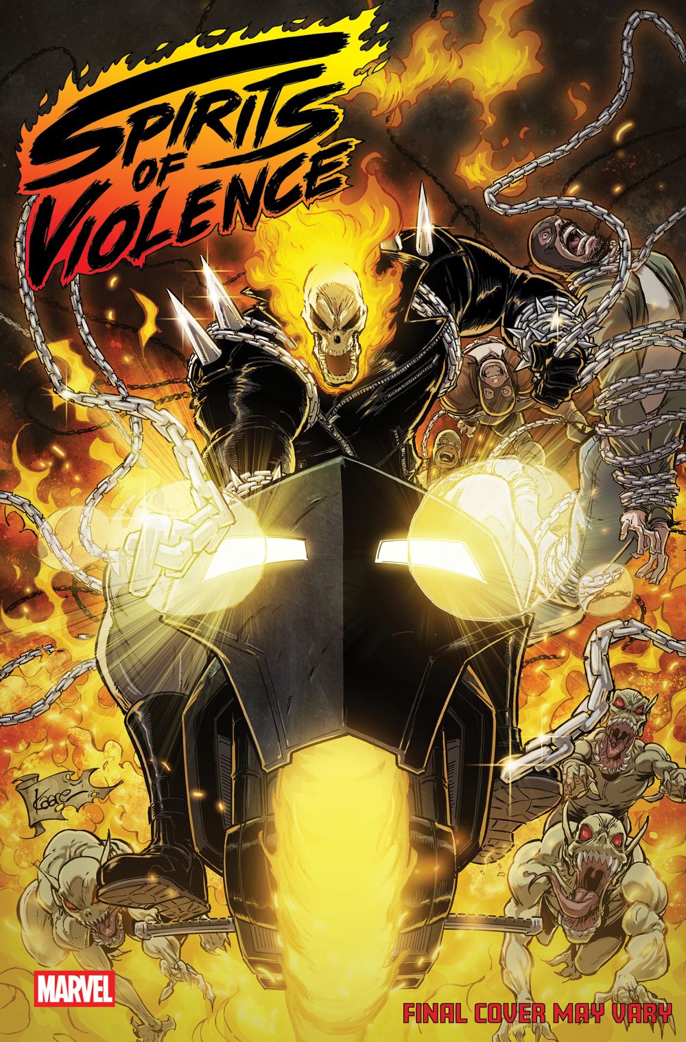Spirits Of Violence #4 (Of 5)(Cover C Kaare Andrews)