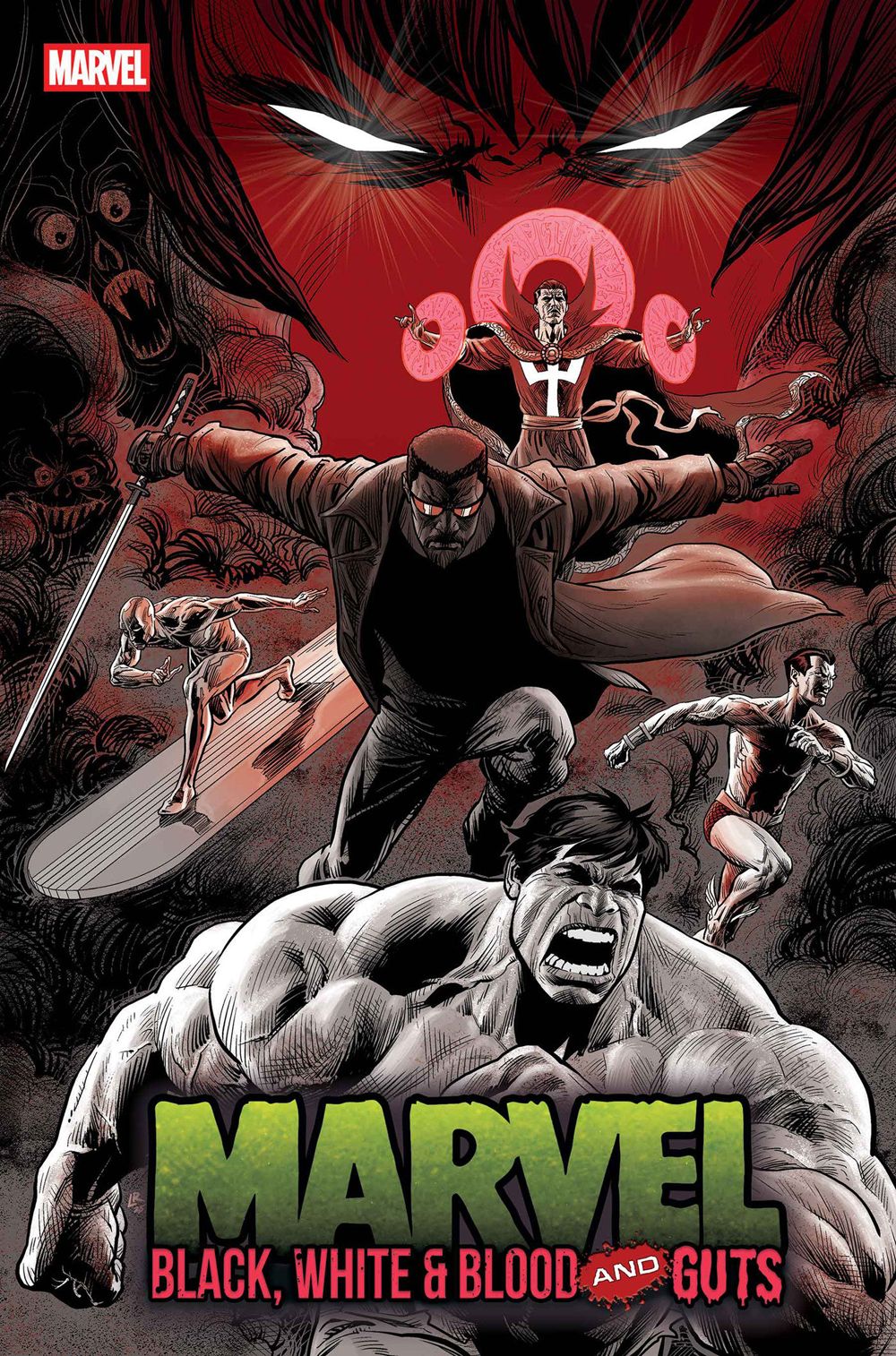 Marvel Black White And Blood And Guts #4 (Of 4)(Cover A Paulo Siqueira)
