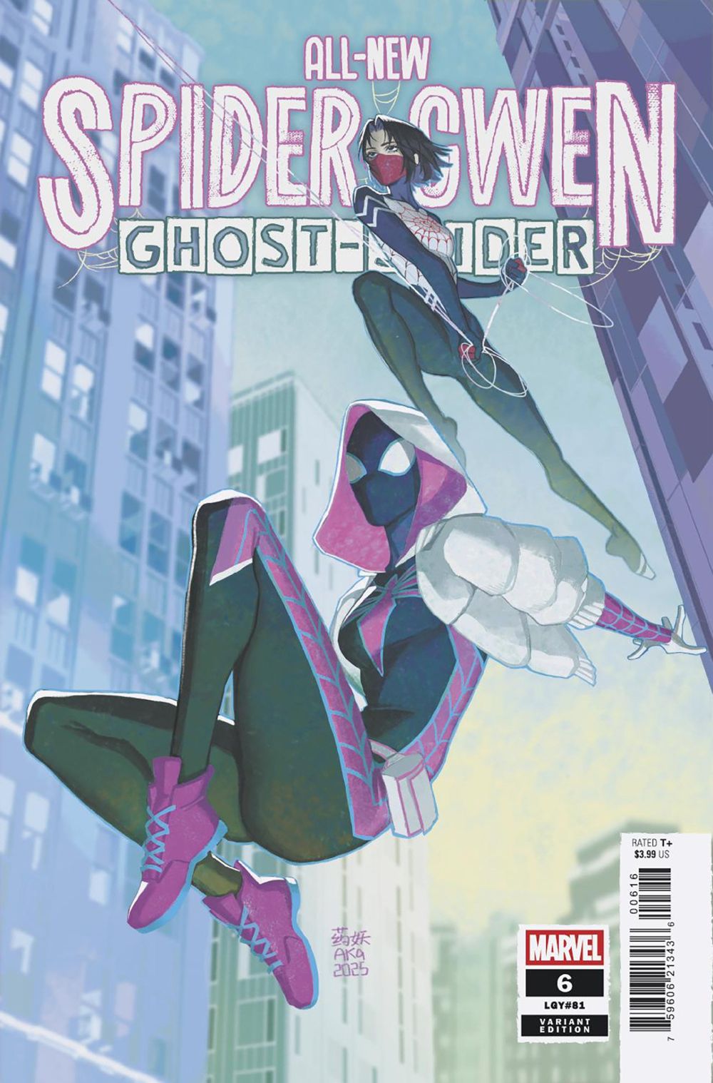 All-New Spider-Gwen The Ghost-Spider #6 (Cover C AKA)