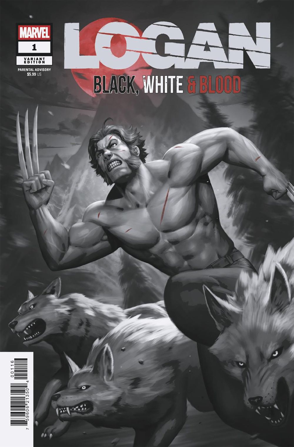 Logan Black White And Blood #1 (Of 4)(Cover D Woo-Chul Lee)