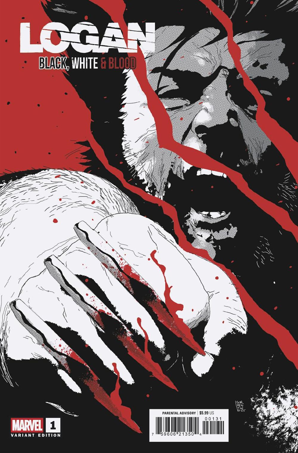 Logan Black White And Blood #1 (Of 4)(Cover C Andrea Sorrentino)