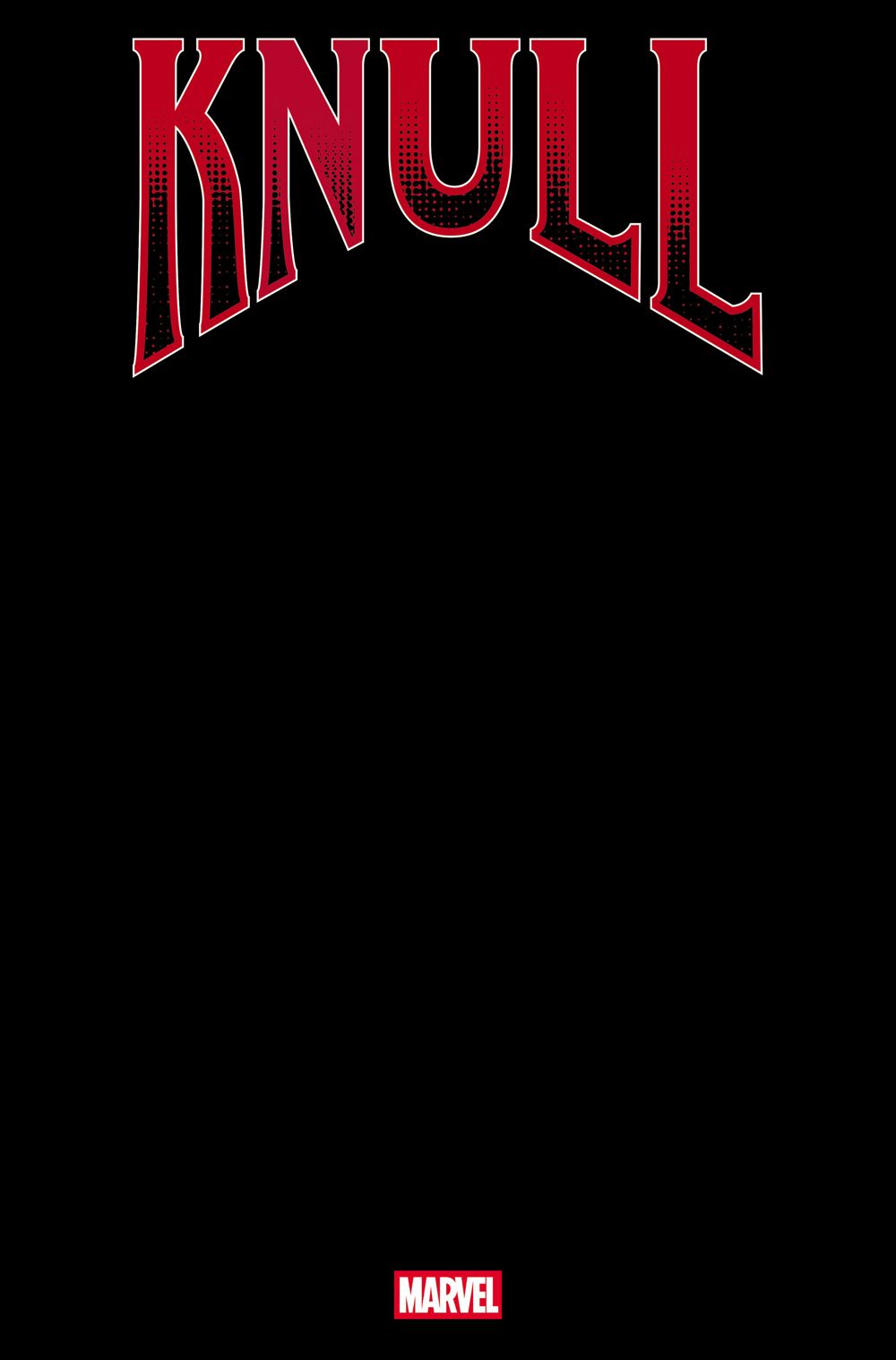 Knull #1 (Of 5)(Cover B Black Blank Variant)