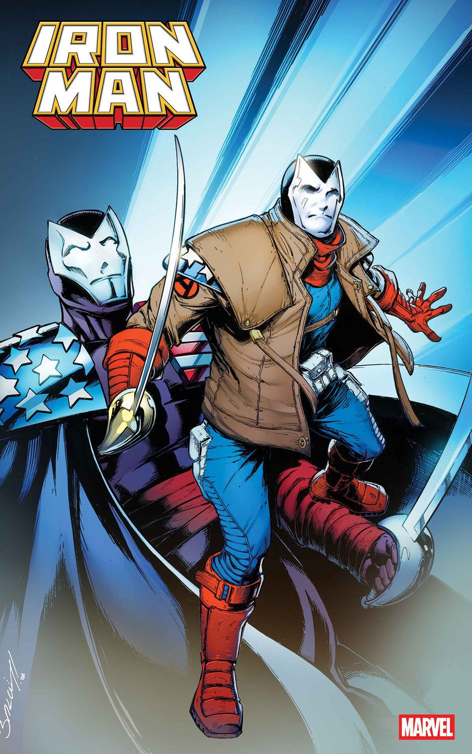 Iron Man #4 (Cover C Mark Bagley Citizen V Variant)