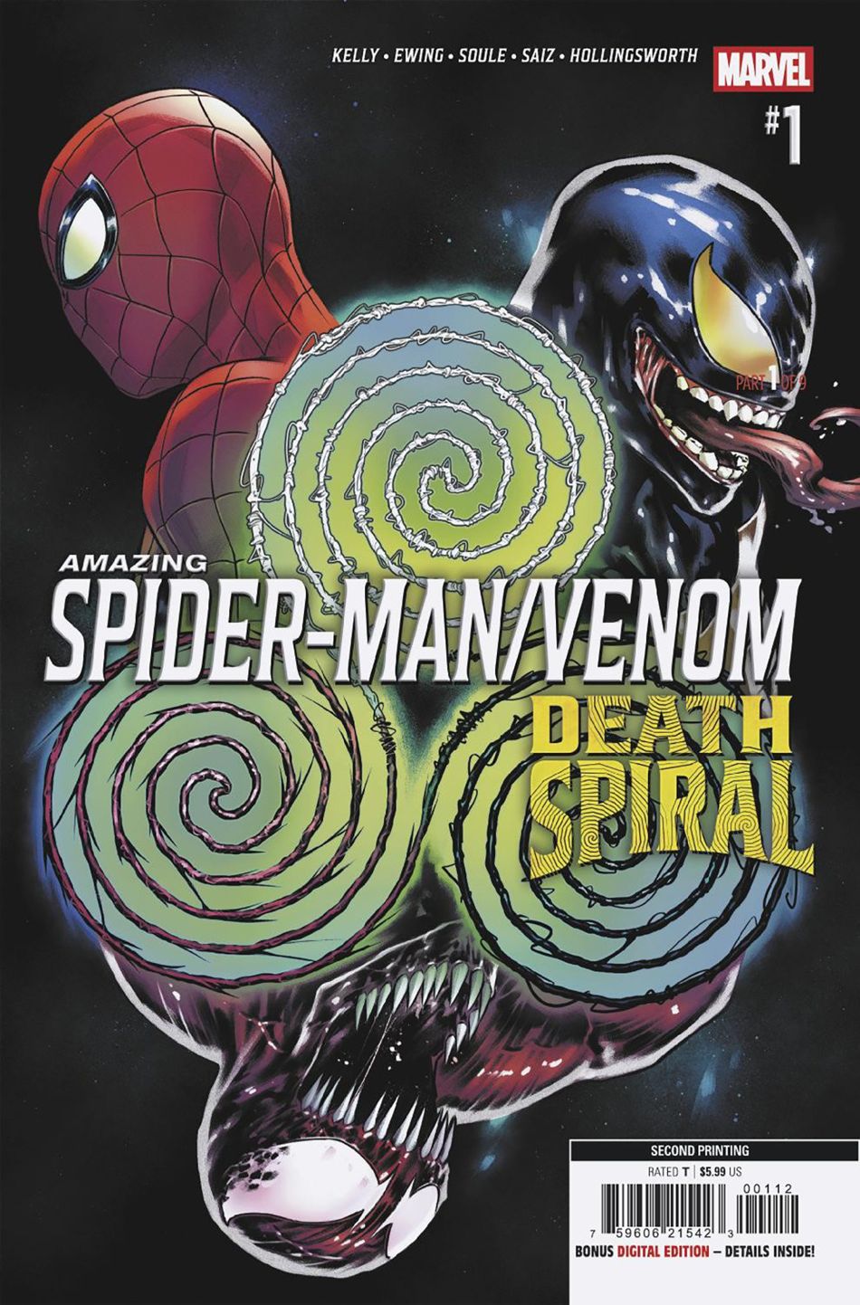 Amazing Spider-Man/Venom Death Spiral #1 (2nd Printing Cover A Cafu)