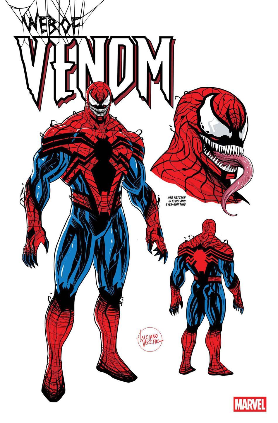 Web Of Venom #1 (Cover J Luciano Vecchio Design Variant)