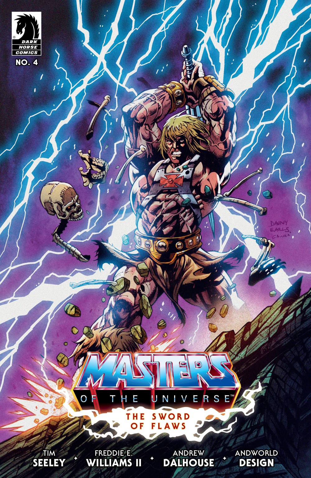 He-Man And The Masters Of The Universe #4 (The Sword Of Flaws Part 4 Of 4)(Cover B Dan Earls)