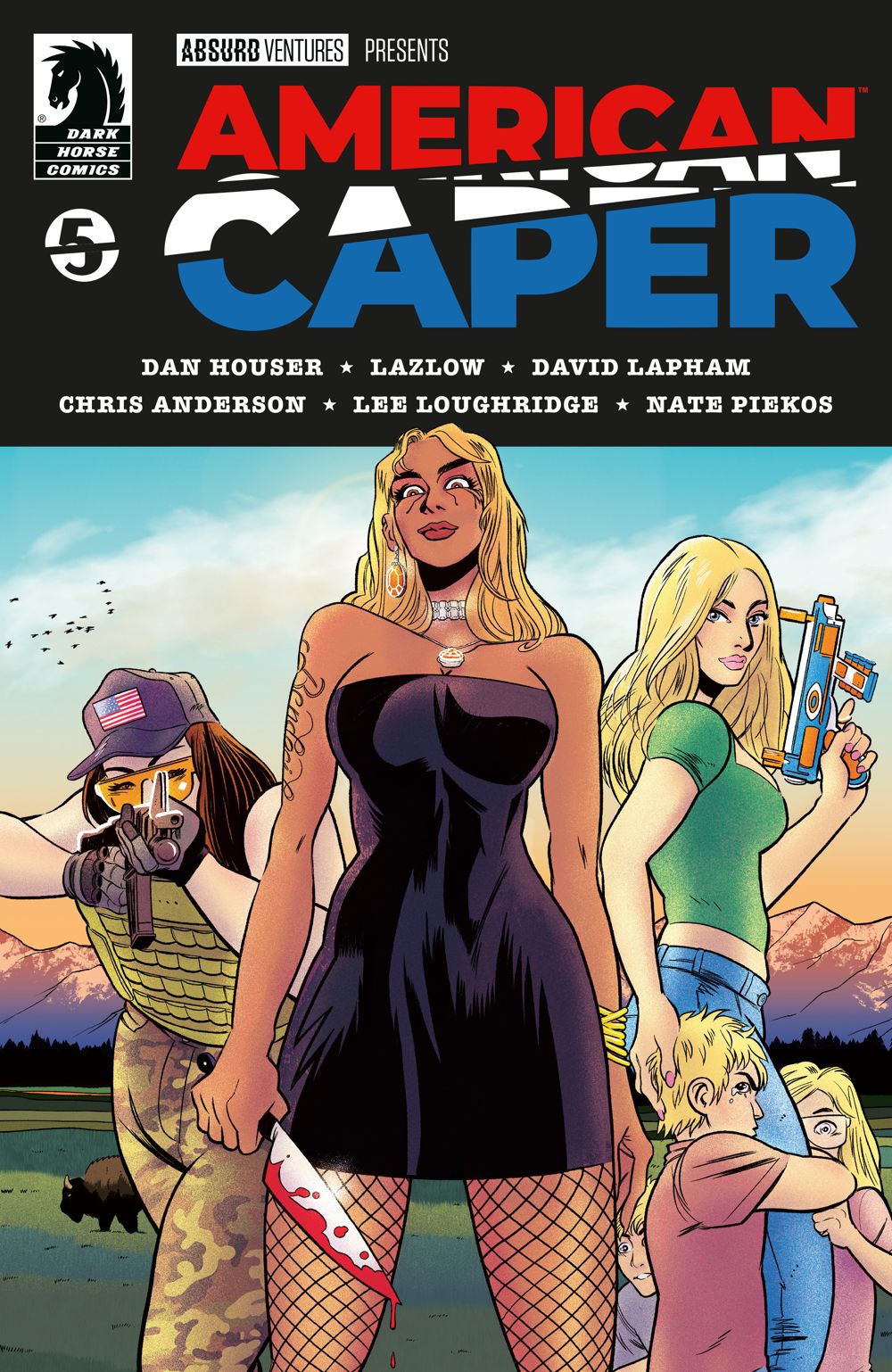 American Caper #5 (Of 12)(Cover A Tyler Boss)