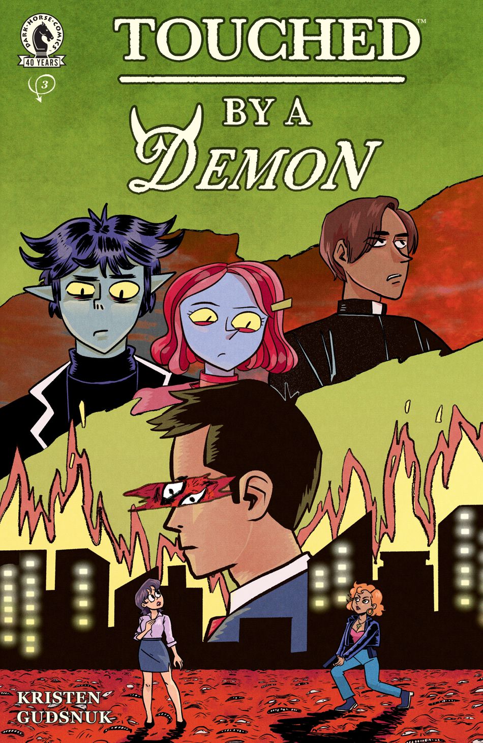 Touched By A Demon #3 (Of 4)(Cover A Kristen Gudsnuk)