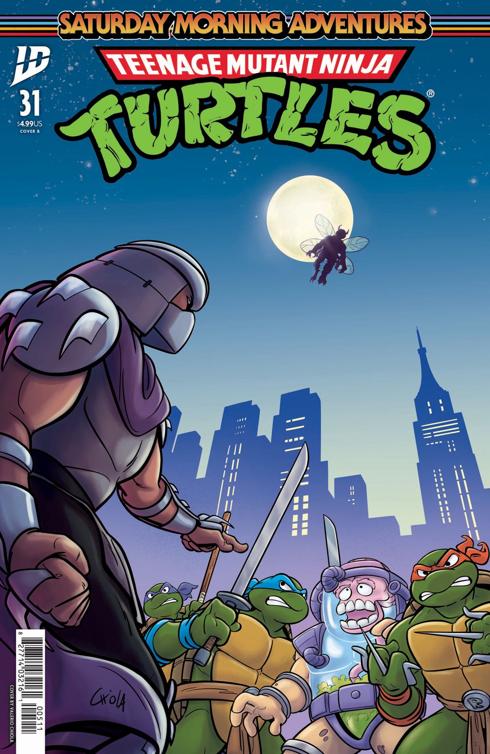 Teenage Mutant Ninja Turtles Saturday Morning Adventures Volume 2 #31 (Cover B Valerio Chiola )