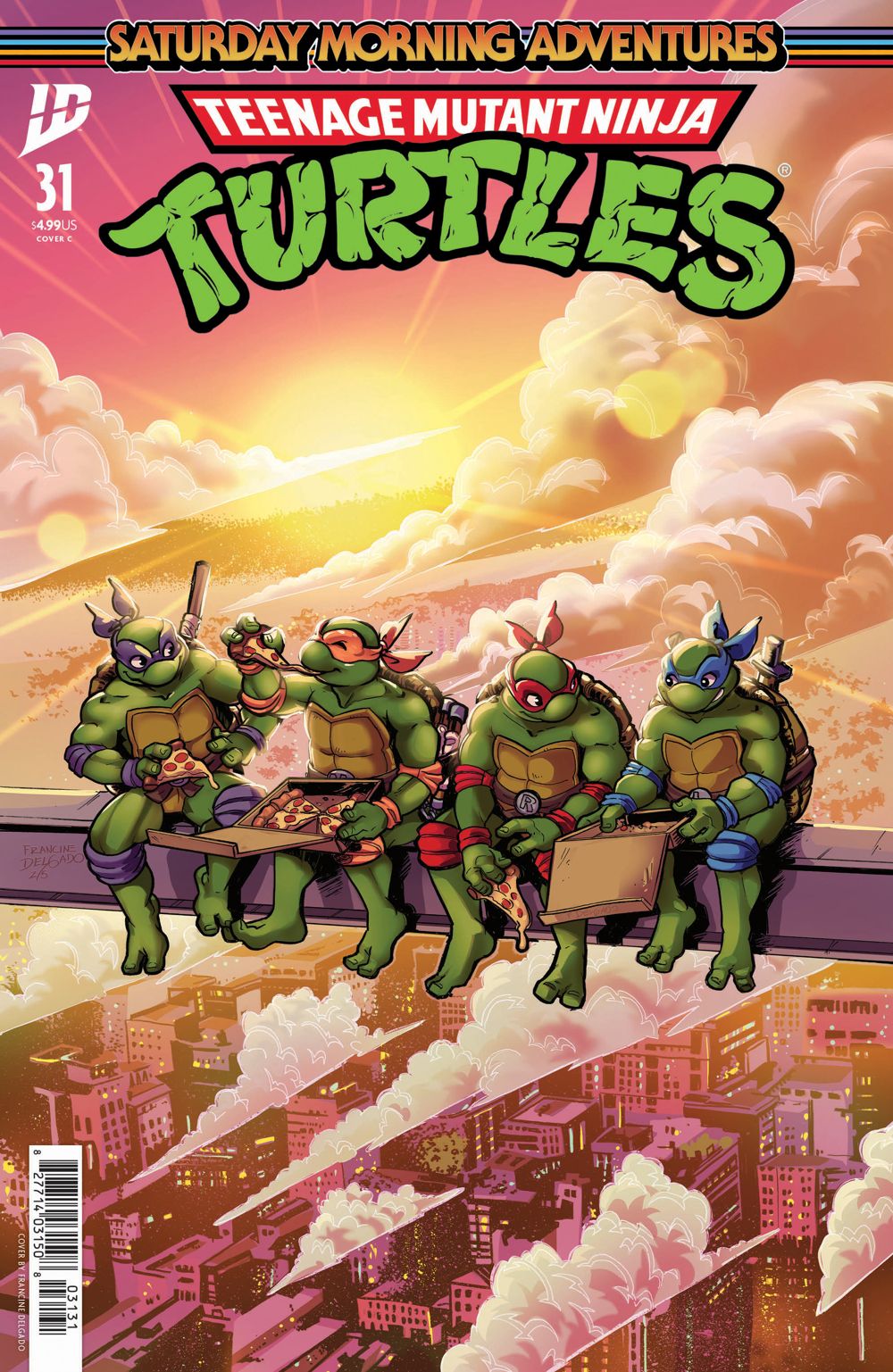 Teenage Mutant Ninja Turtles Saturday Morning Adventures Volume 2 #31 (Cover C Francine Delgado)