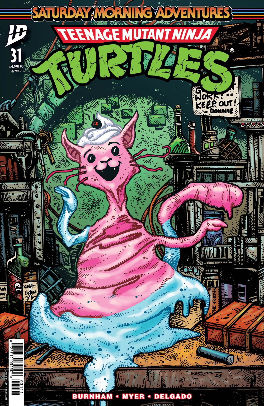 Teenage Mutant Ninja Turtles Saturday Morning Adventures Volume 2 #31 (Cover D Kevin Eastman)