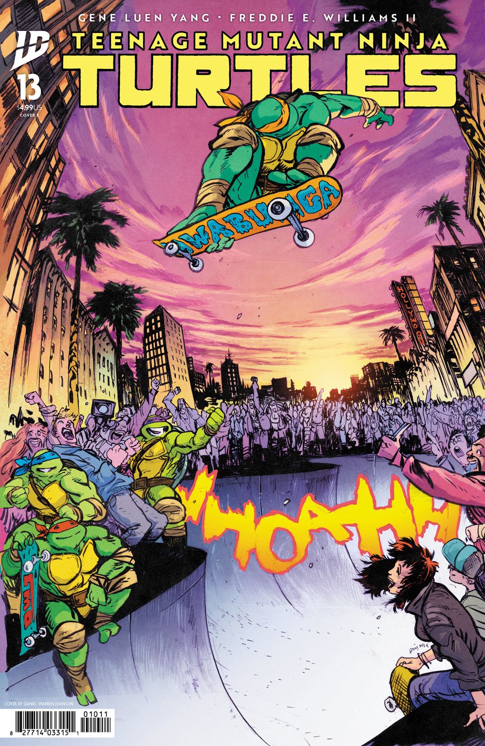 Teenage Mutant Ninja Turtles (2024) #13 (Cover E Daniel Warren Johnson)