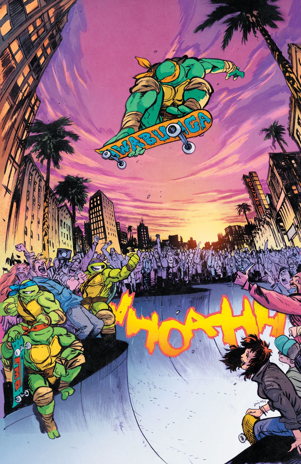 Teenage Mutant Ninja Turtles (2024) #13 (Cover I Daniel Warren Johnson Full Art Variant)