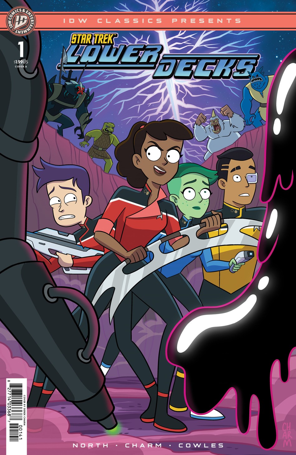 Star Trek Lower Decks #1 IDW Classics (Cover A Derek Charm)