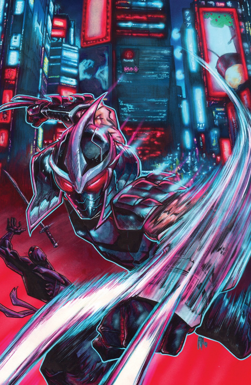 Teenage Mutant Ninja Turtles Shredder #7 (Cover D Alberto Jimenez Alburquerque Full Art)