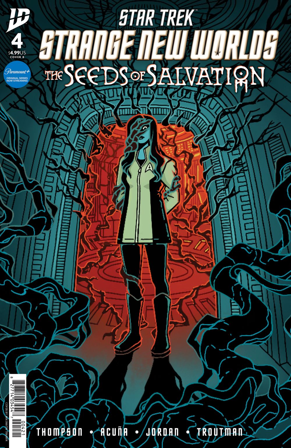 Star Trek Strange New Worlds The Seeds Of Salvation #4 (Cover B Miasmatik Trahan)