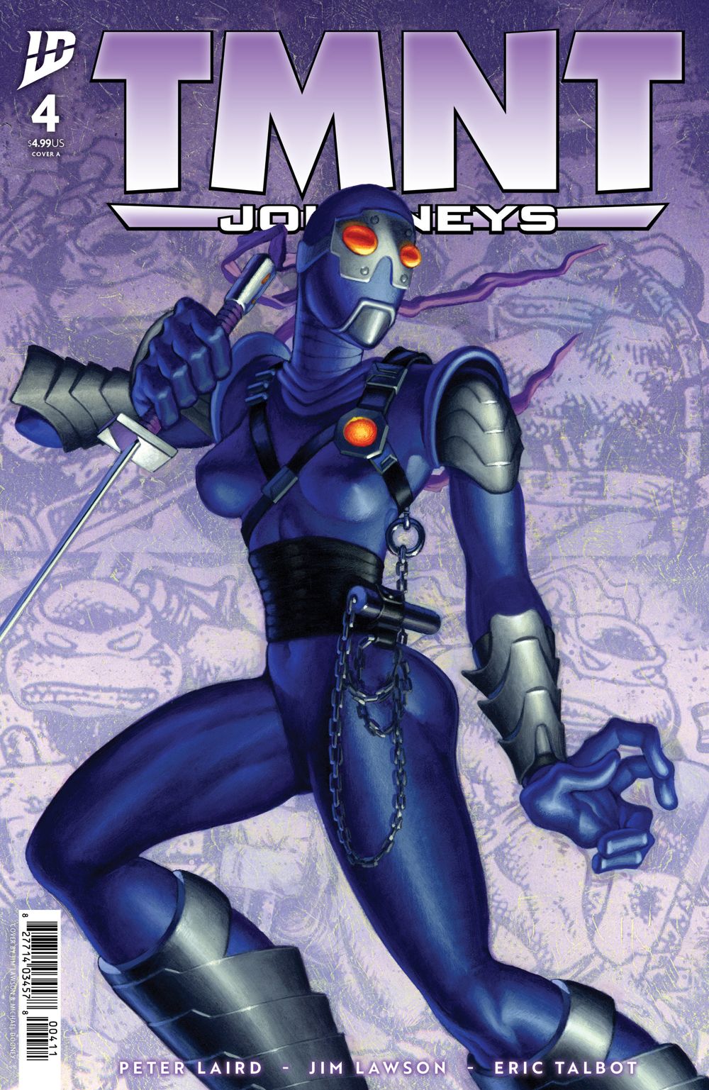 Teenage Mutant Ninja Turtles Journeys #4 (Cover A Michael Dooney & Jim Lawson)