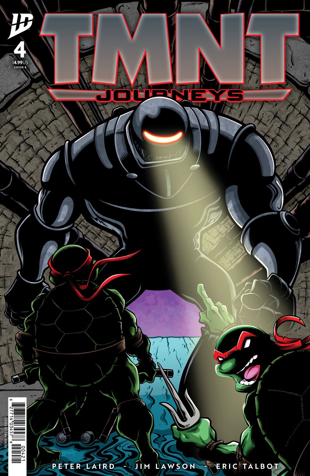 Teenage Mutant Ninja Turtles Journeys #4 (Cover B Dan Berger)