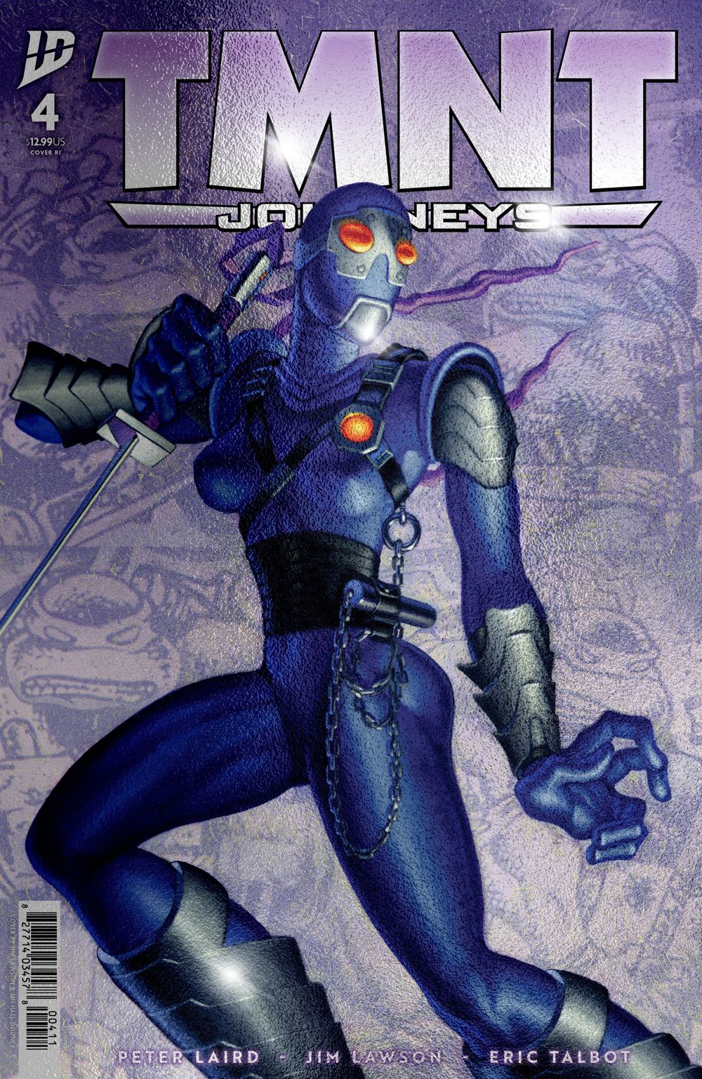 Teenage Mutant Ninja Turtles Journeys #4 (Cover C Michael Dooney & Jim Lawson Foil Variant)